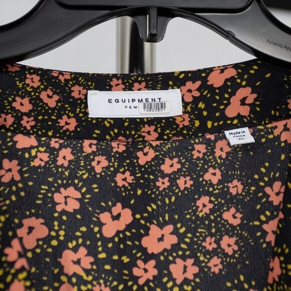 Equipment Guitan Silk dress size XL - Picture 9 of 12